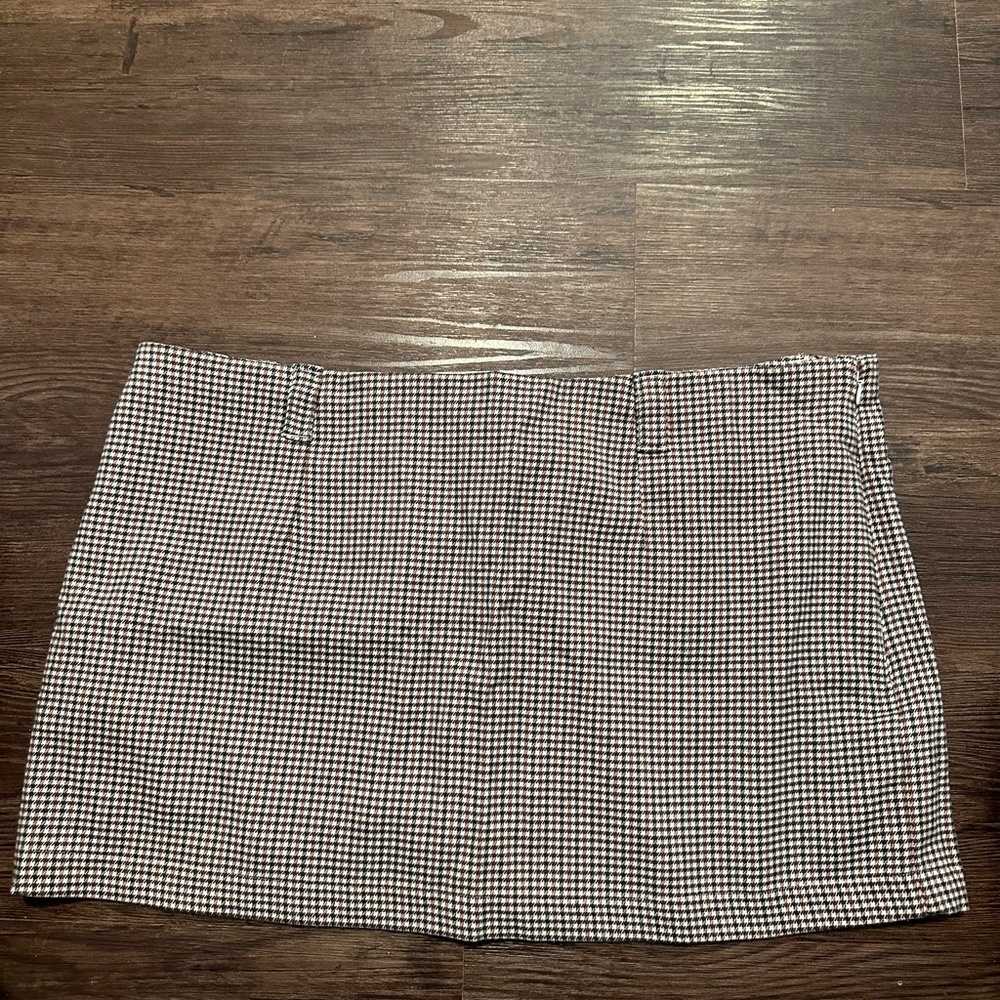 Abercrombie & Fitch Checkered Skort size XL